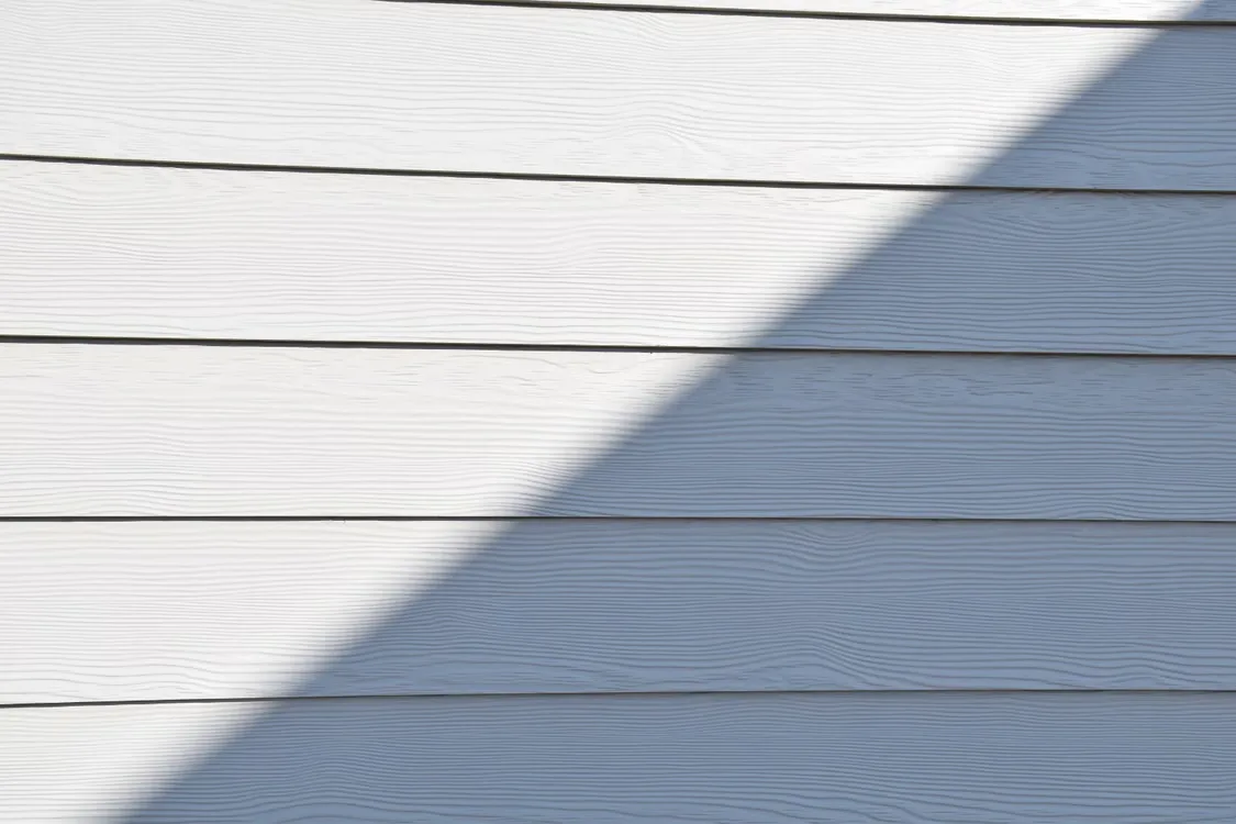 James Hardie fiber cement siding panels on a home exterior